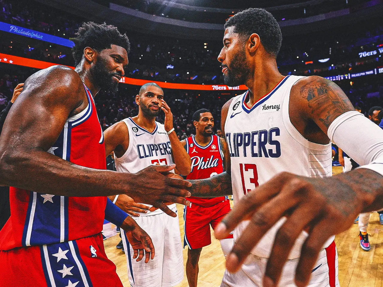 embiid y george fuera ante cavs
